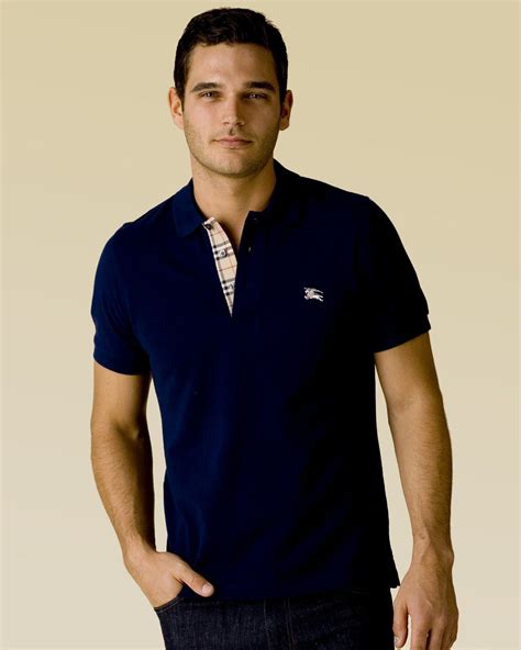 polohemd burberry|burberry polo shirt men.